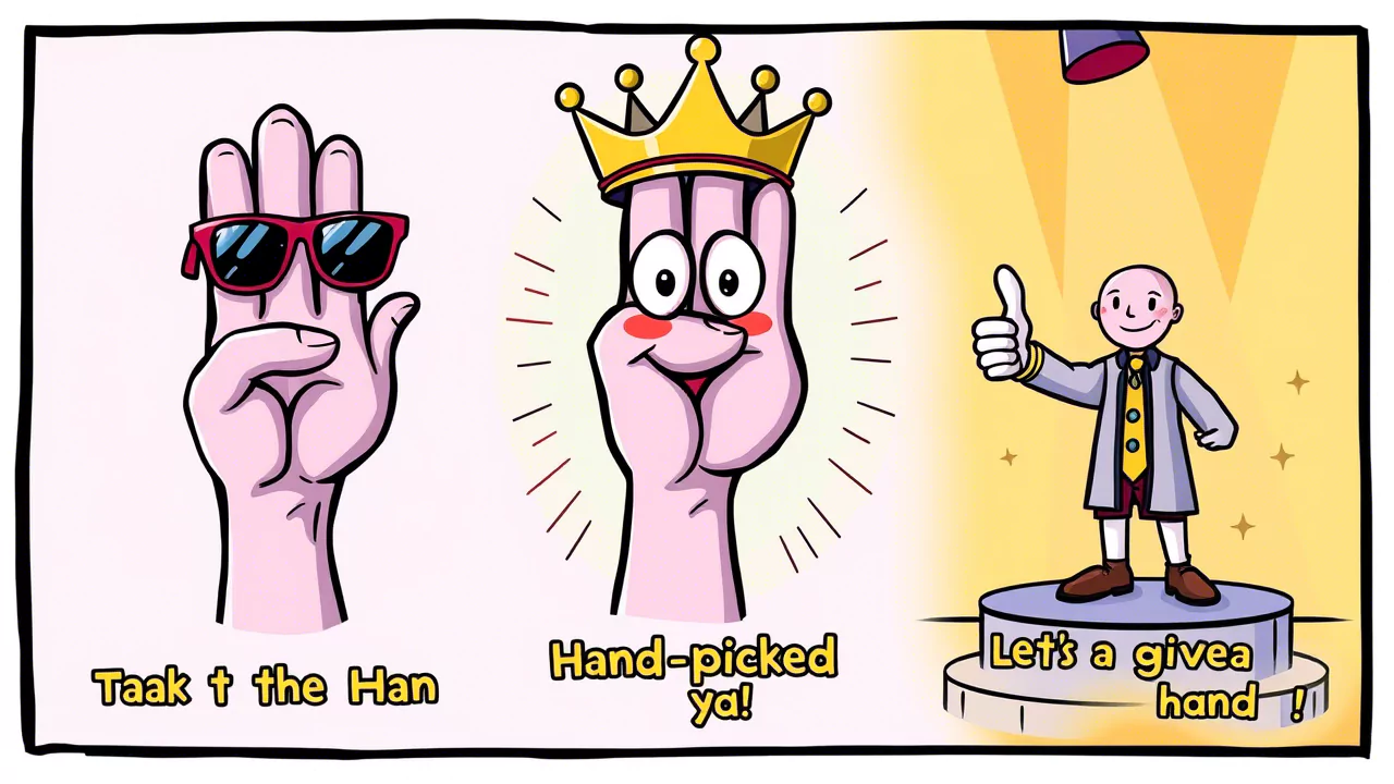 Talk to the Hand puns