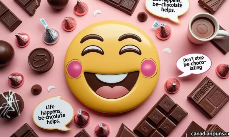 Chocolate Puns, Jokes & Captions for Instagram and Printable Cards