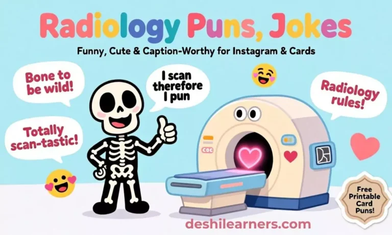 Radiology Puns, Jokes, and Captions for Instagram