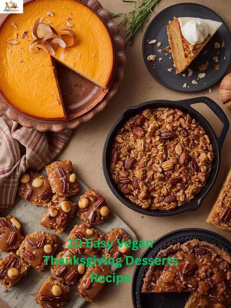 10 Easy Vegan Thanksgiving Desserts Recipe