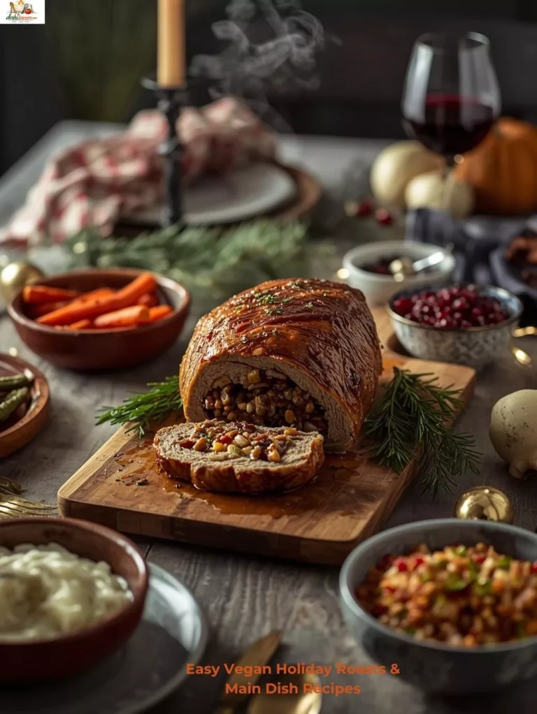 Easy Vegan Holiday Roasts & Main Dish Recipes